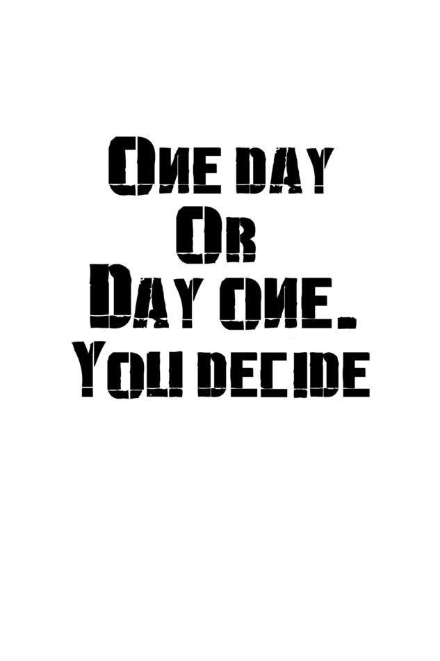 One day or Day One Revolution Hoodie