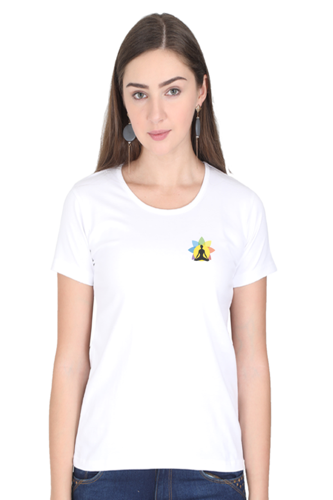 Yoga Back Printed T-shirt