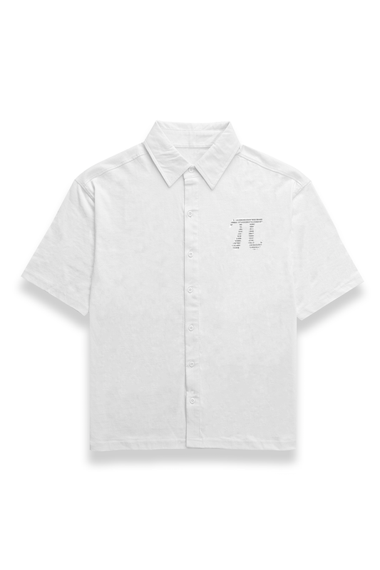 Pi Oversized Half Sleeve Shirt