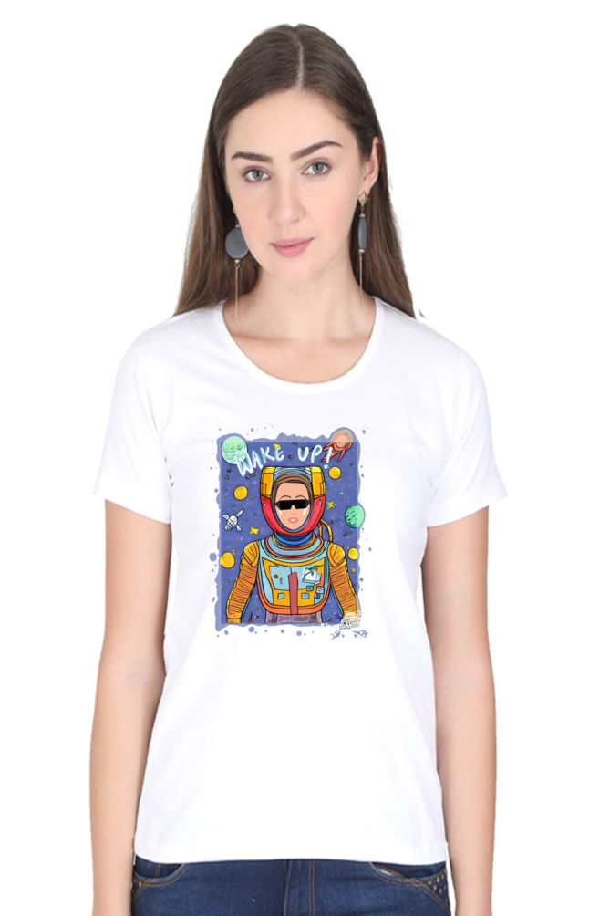 Astro Woman round neck tshirt