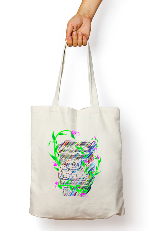 Artifact Tote bag with zipper