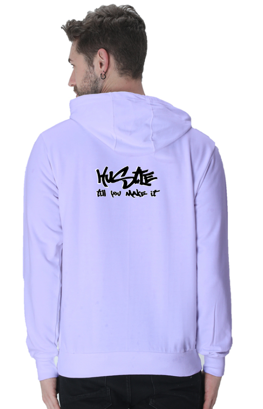 Van Gogh Black panther front back printed hoodie