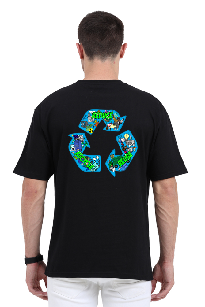 3R Recycle Unisex Oversized Tshirt