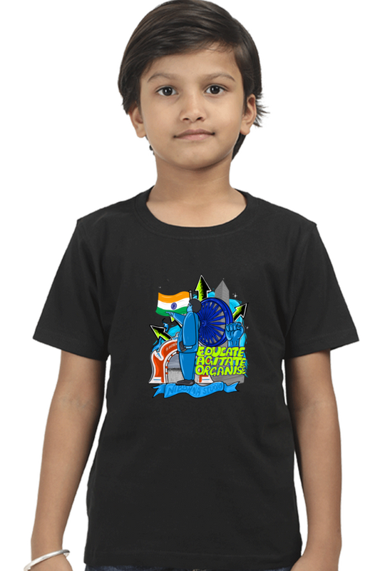 Babasaheb 7-11 yrs Kids Tshirt