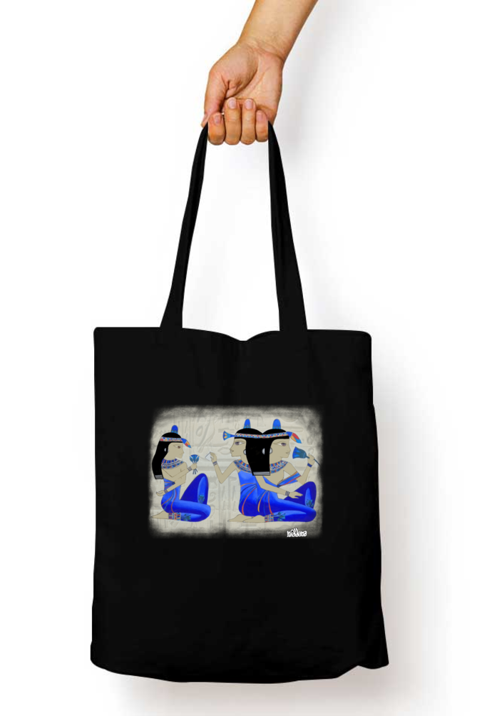 Egypt theme Zipper Tote Bag