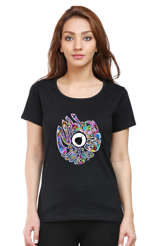Nibbana Doodle Womens Tshirt
