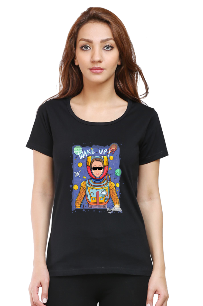 Astro Woman round neck tshirt
