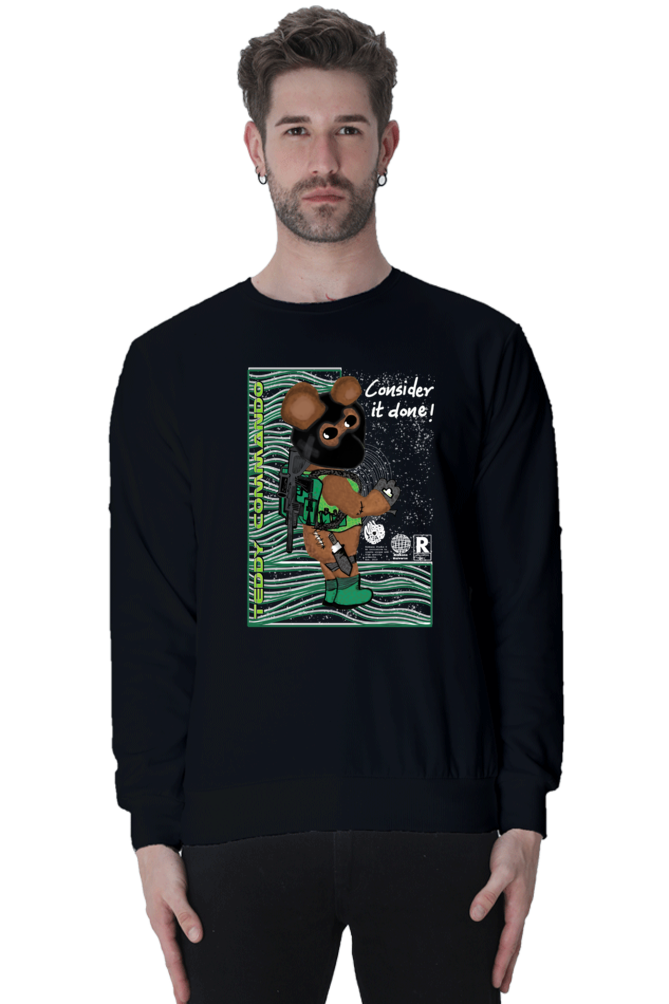 Teddy Commando Unisex Sweatshirt