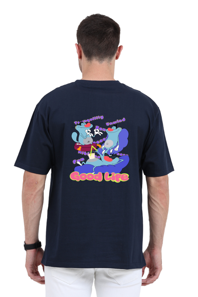 Oggy Good Life Oversized Tee