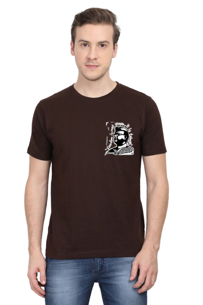 Netaji S C Bose unisex tshirt by Nibbana Studio