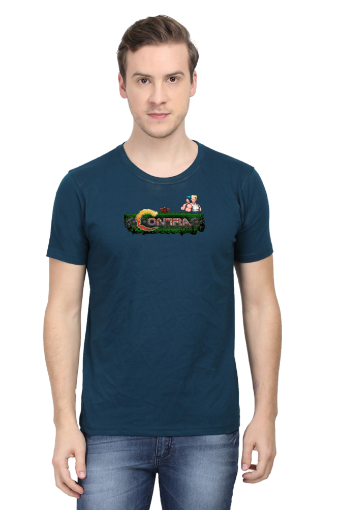 Contra game T-tshirt by Nibbana Studio