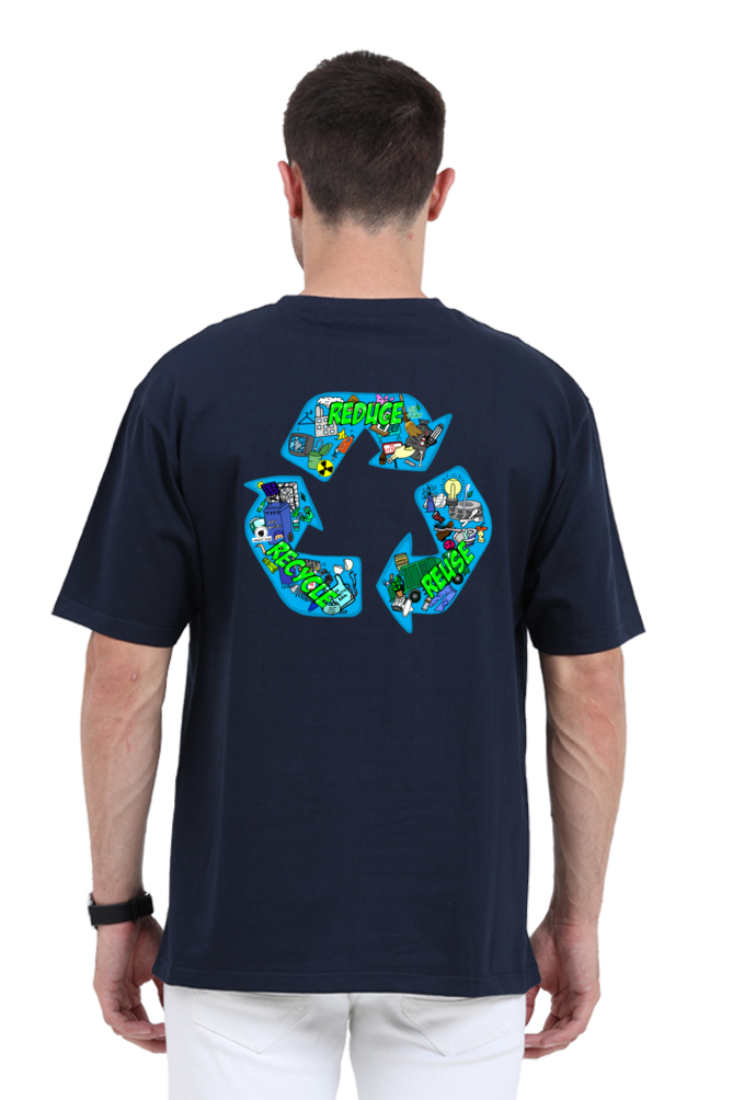 3R Recycle Unisex Oversized Tshirt