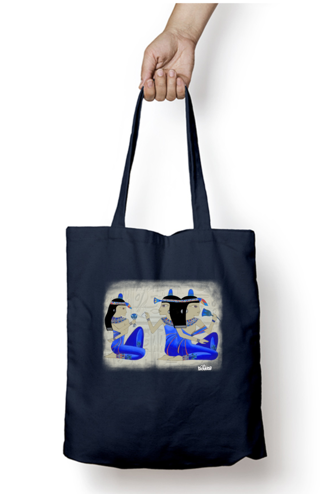 Egypt theme Zipper Tote Bag