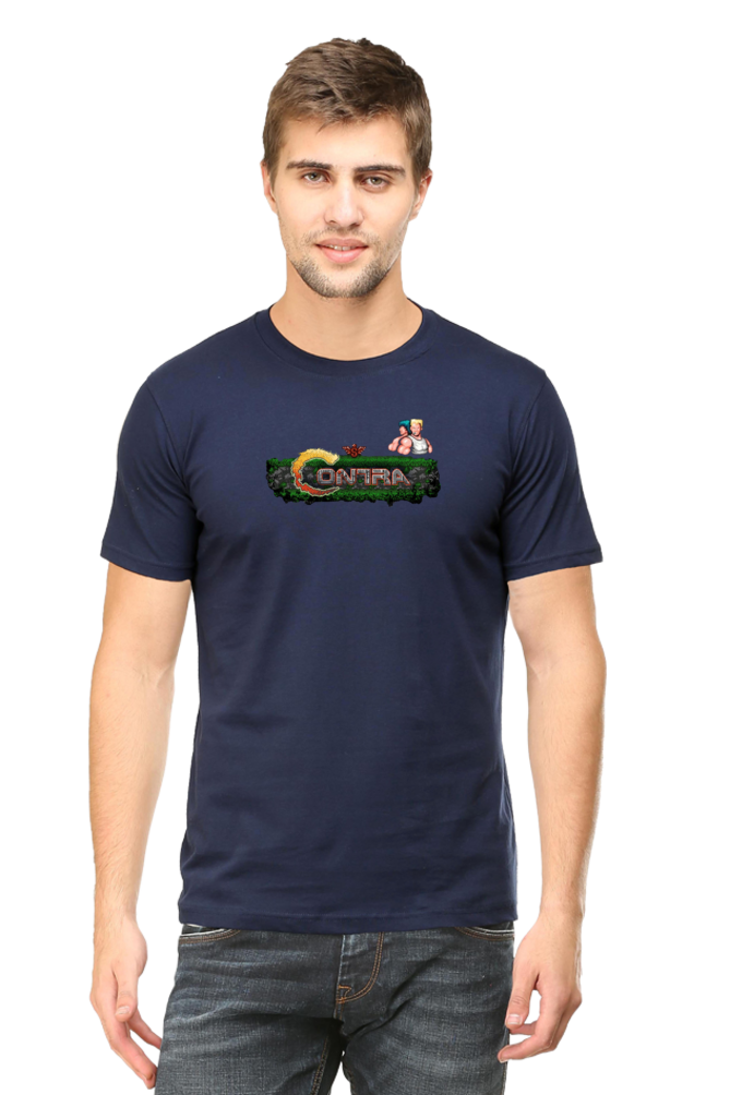 Contra game T-tshirt by Nibbana Studio