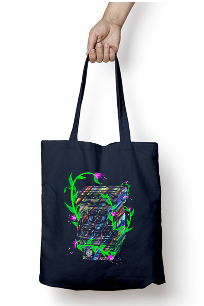 Artifact Tote bag with zipper