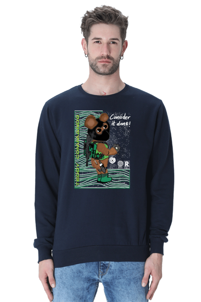 Teddy Commando Unisex Sweatshirt
