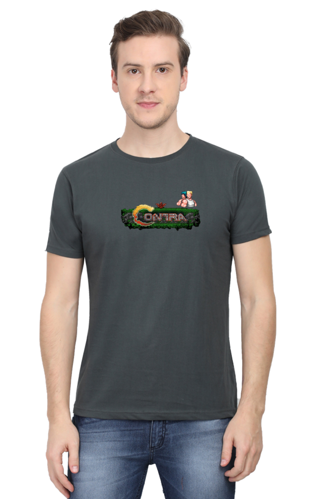 Contra game T-tshirt by Nibbana Studio