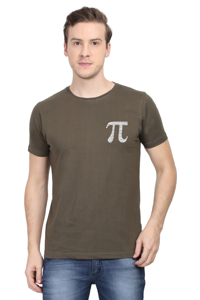 Pi Round Neck Unisex Tshirt