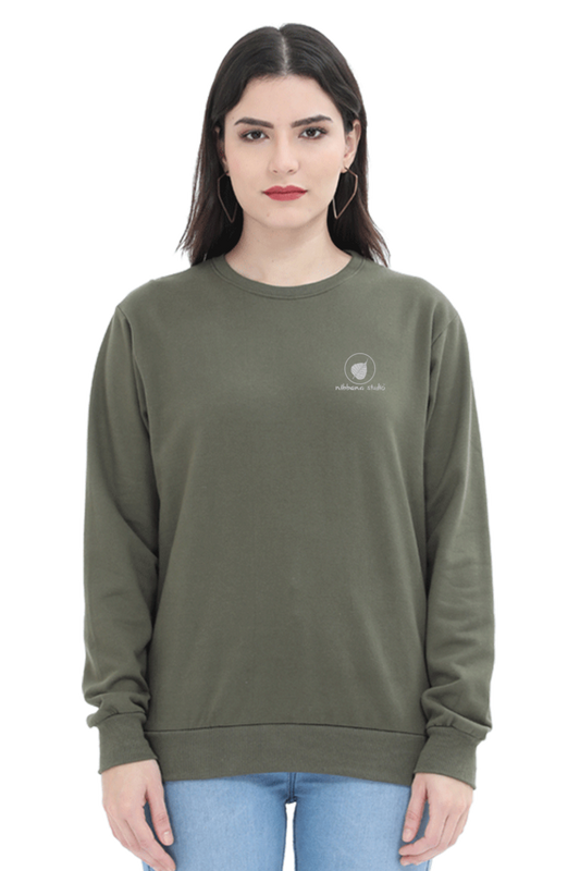 Plain Unisex Sweatshirt by Nibbana Studio