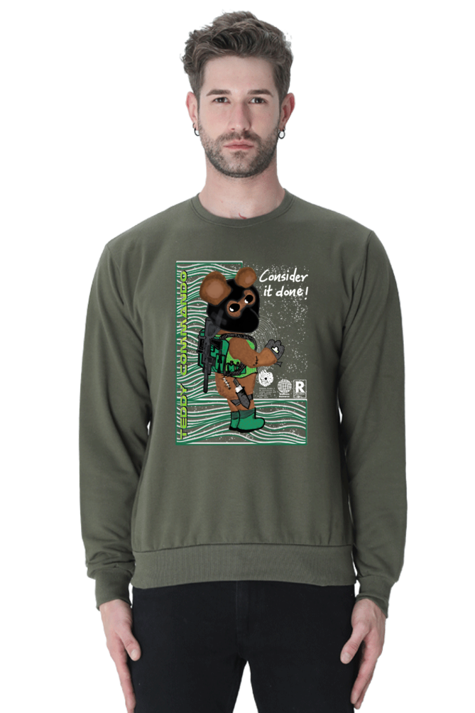 Teddy Commando Unisex Sweatshirt