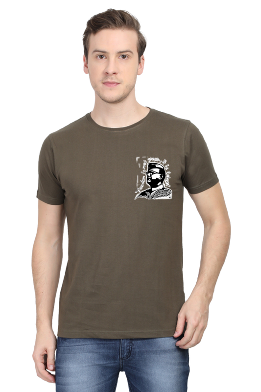 Netaji S C Bose unisex tshirt by Nibbana Studio