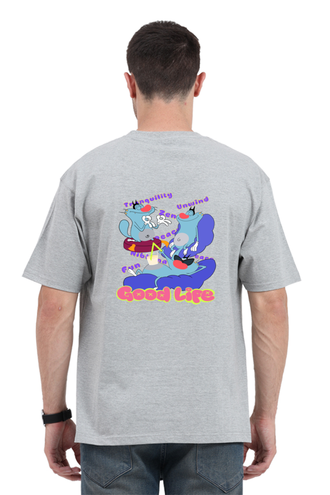 Oggy Good Life Oversized Tee