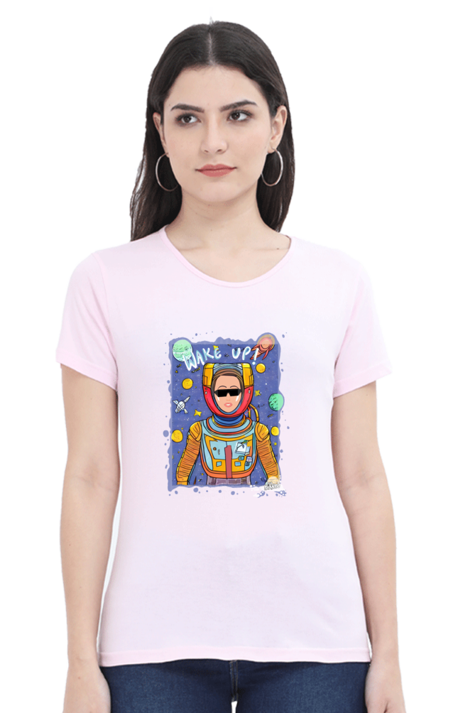 Astro Woman round neck tshirt
