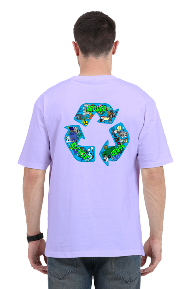 3R Recycle Unisex Oversized Tshirt