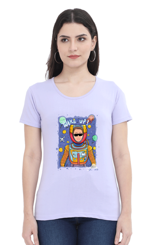 Astro Woman round neck tshirt