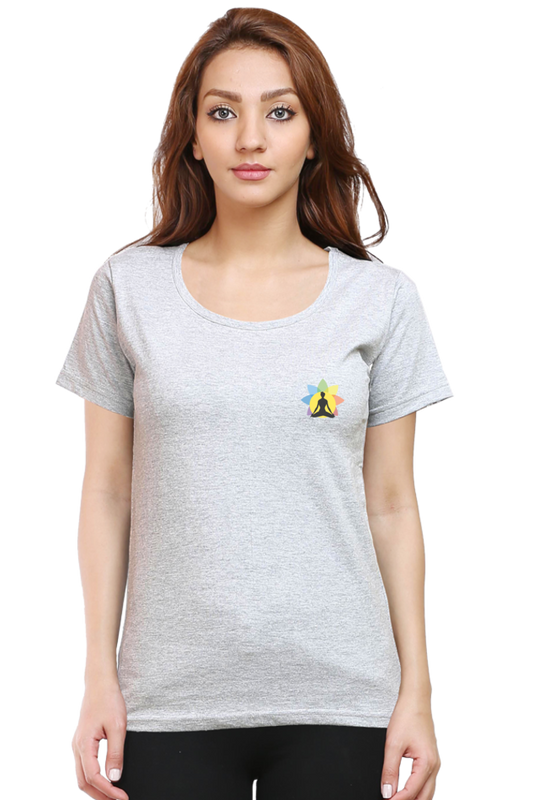Yoga Back Printed T-shirt