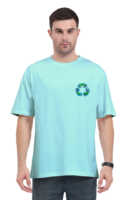 3R Recycle Unisex Oversized Tshirt