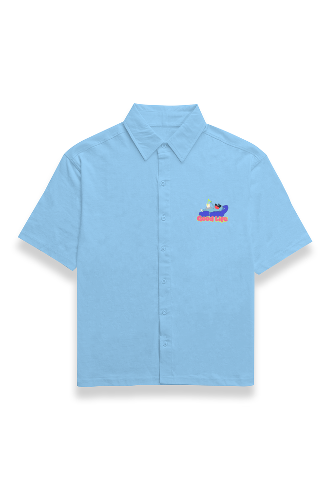 Oggy Half Sleeve Shirt Oversized