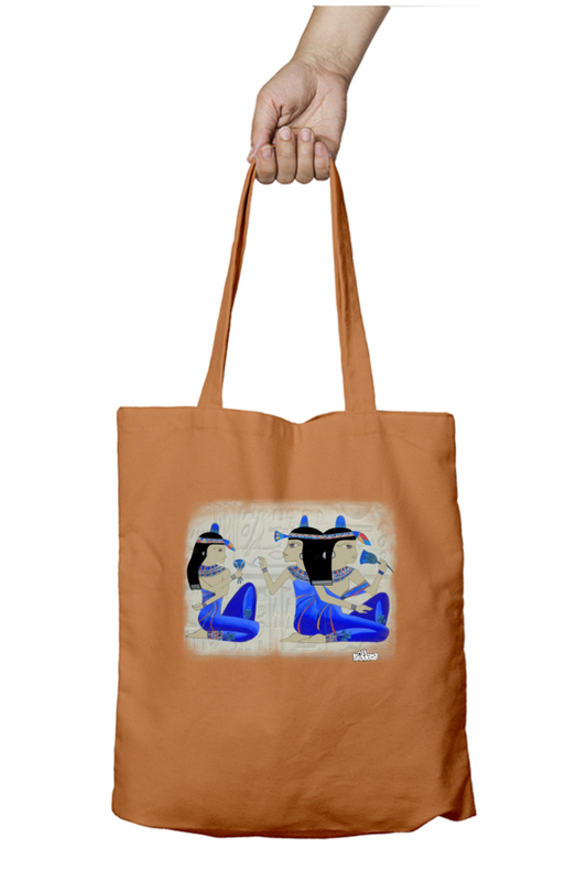 Egypt theme Zipper Tote Bag