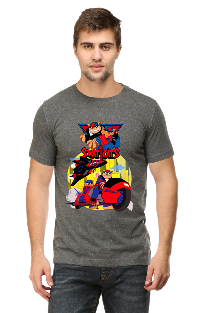 Swat Kats Series Round Neck tshirt
