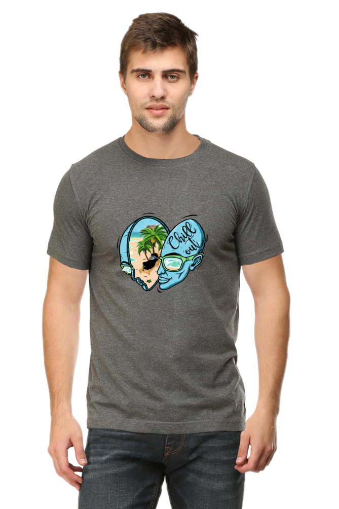 Chill Out Vibes Front Back print by Nibbana Studio