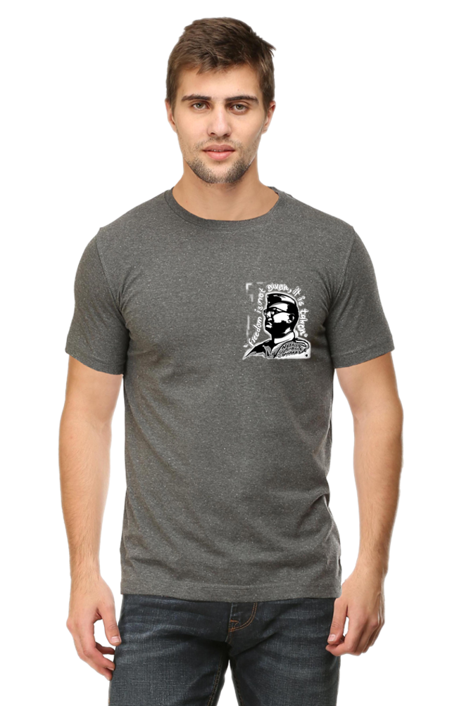 Netaji S C Bose unisex tshirt by Nibbana Studio