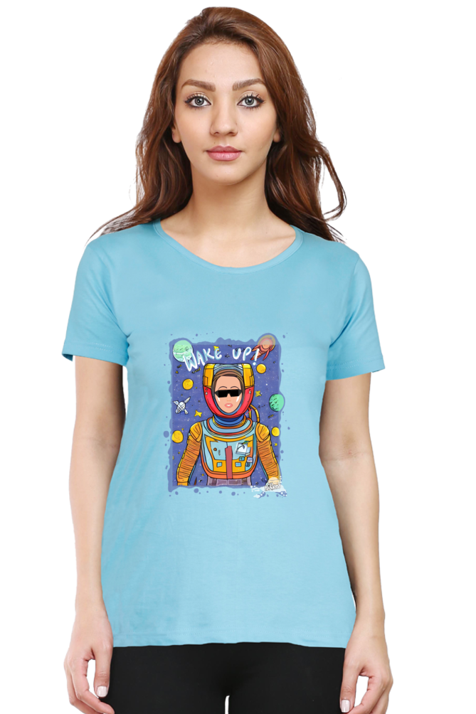 Astro Woman round neck tshirt