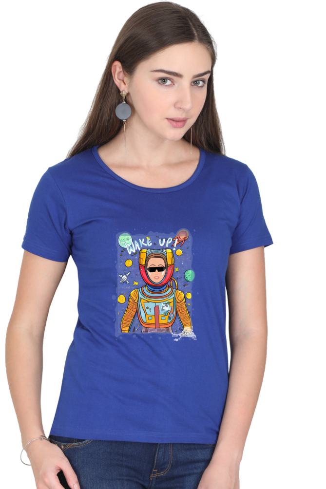Astro Woman round neck tshirt