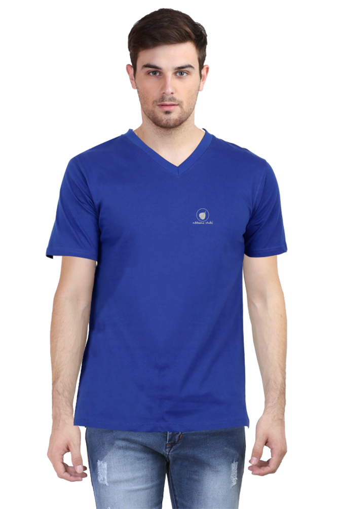 Plain tshirt V neck by Nibbana Studio
