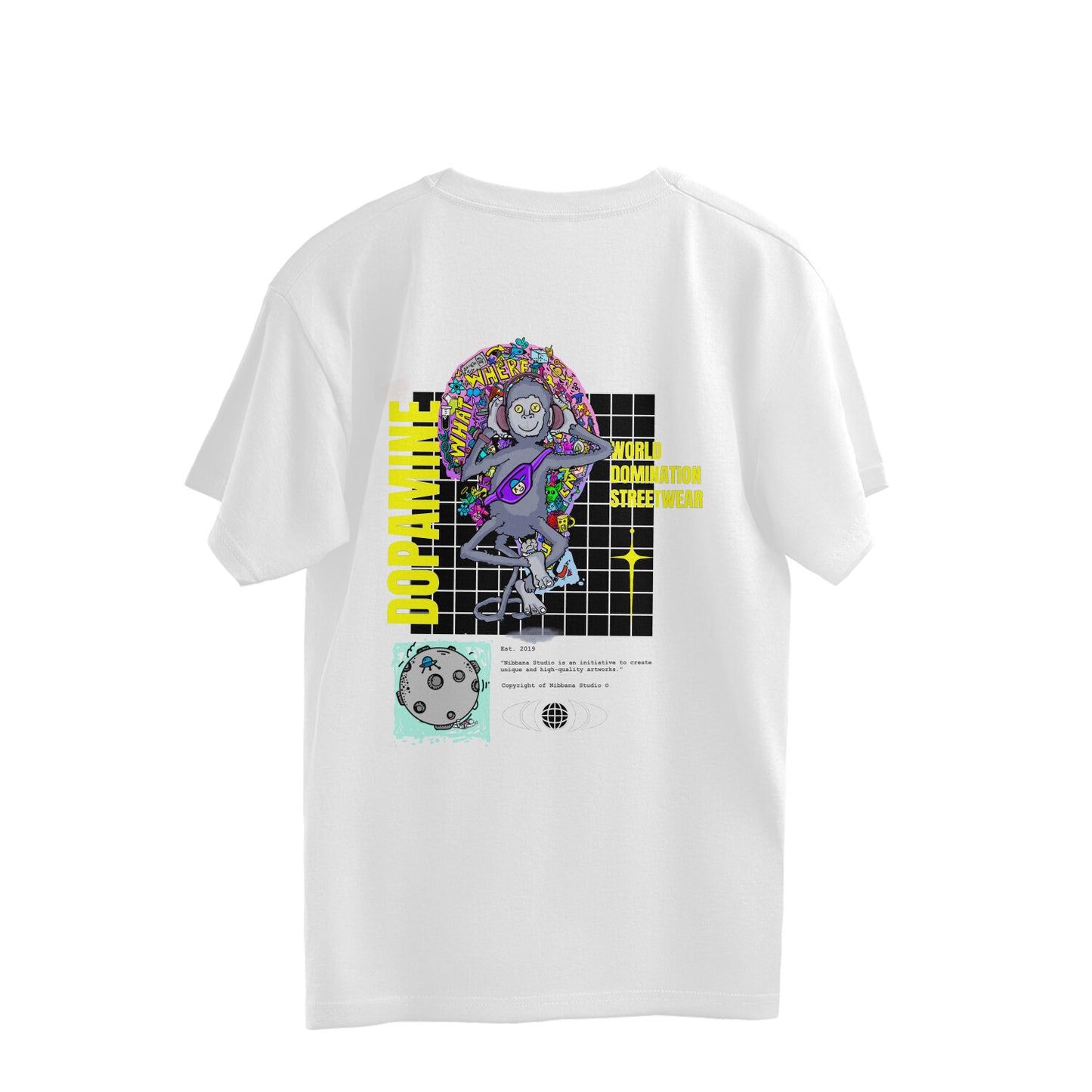 Dopamine Unisex Oversized Tee