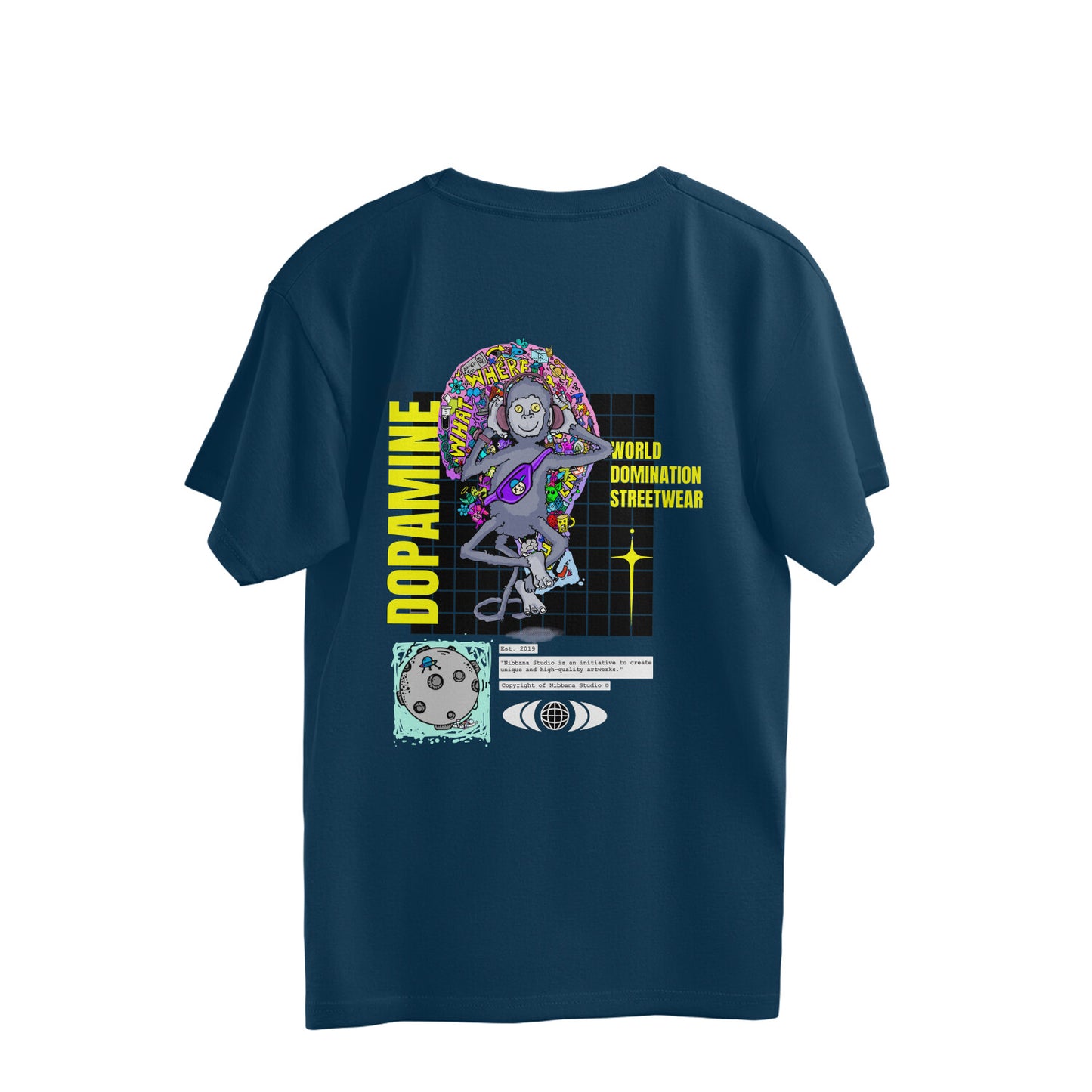 Dopamine Unisex Oversized Tee