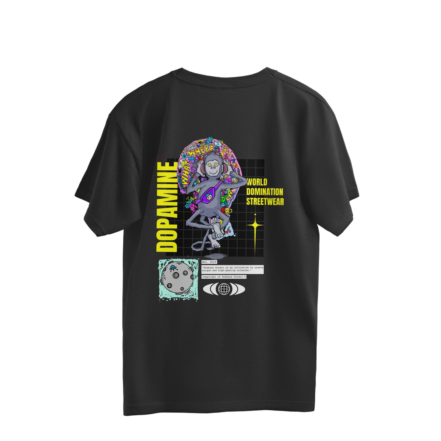 Dopamine Unisex Oversized Tee