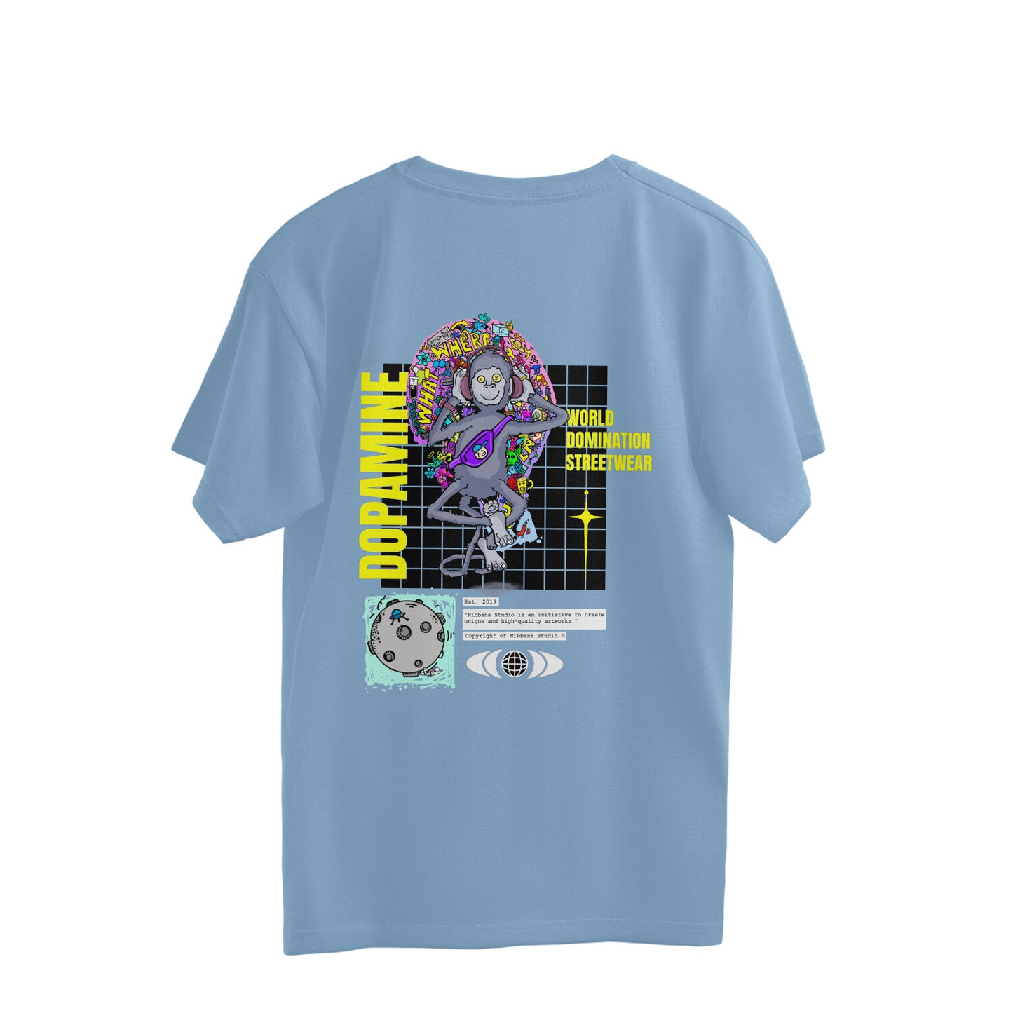 Dopamine Unisex Oversized Tee