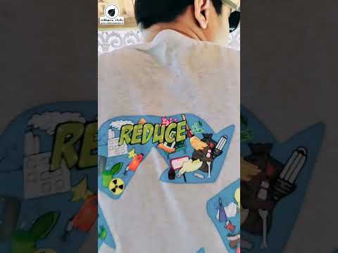 3R Recycle front back print by Nibbana Studio