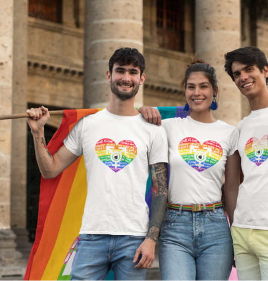 Pride Tshirt design by Nibbana Studio