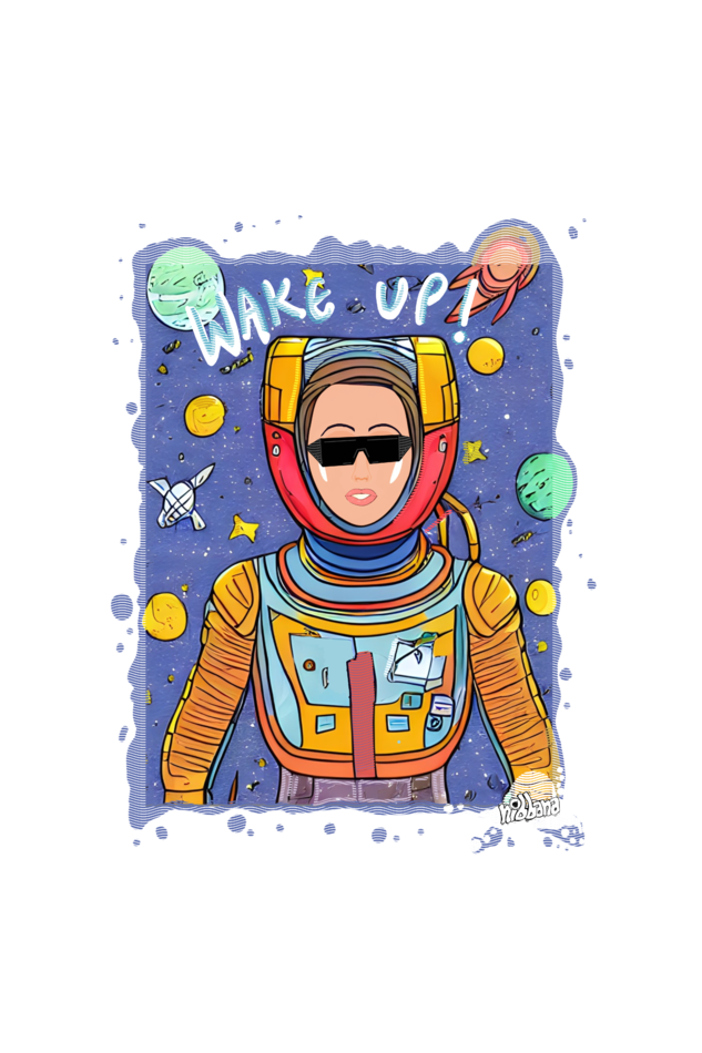 Astro Woman round neck tshirt