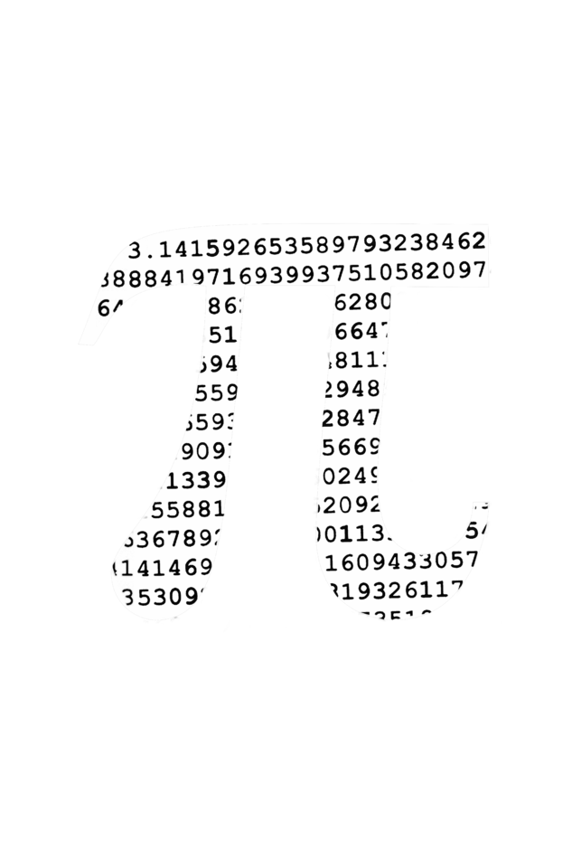 Pi Round Neck Unisex Tshirt