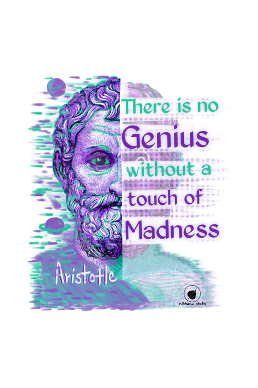 Aristotle Zipper Tote Bag