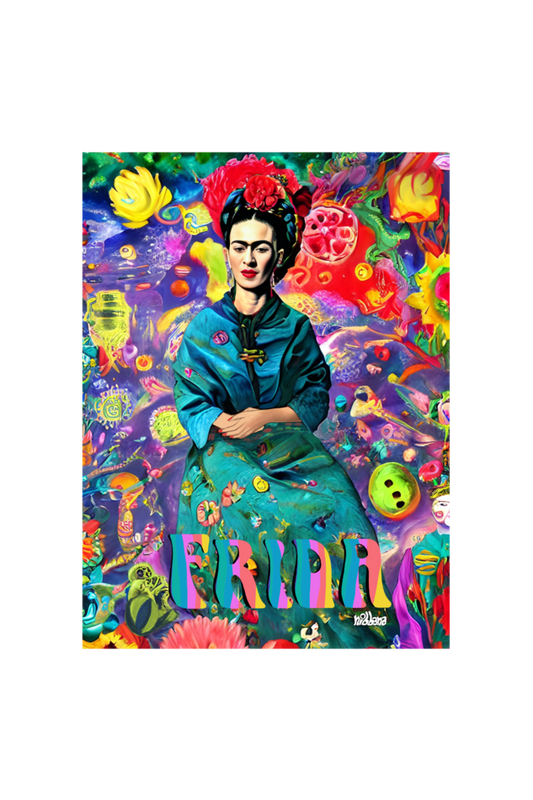 Frida Tote Bag by Nibbana Studio