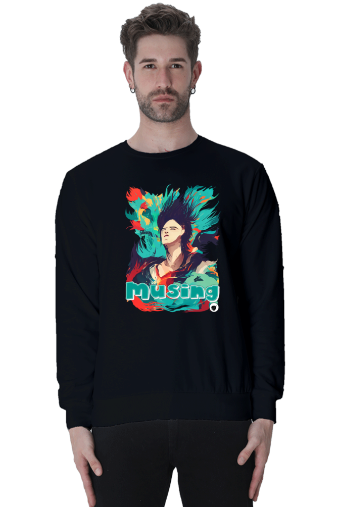 Musing sweatshirt by Nibbana Studio